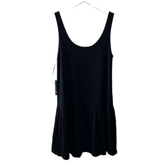 Michael Lauren Duff Black Tiered Mini Tank Dress Size XS NWT‎ - Picture 3 of 10